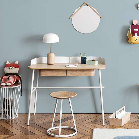 Desk Victor, White, W100